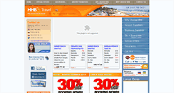 Desktop Screenshot of hhbholidays.com